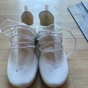 White Nike sneakers